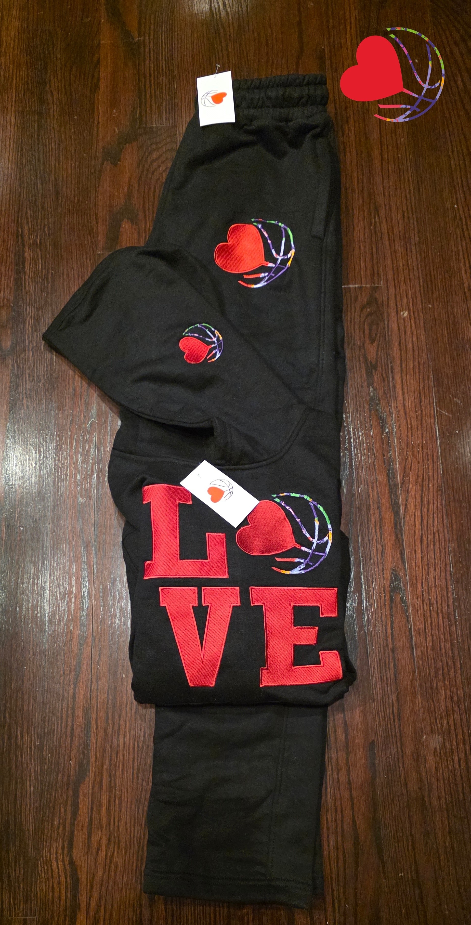 BLACK SIGNATURE SWEATSUIT (LOGO)