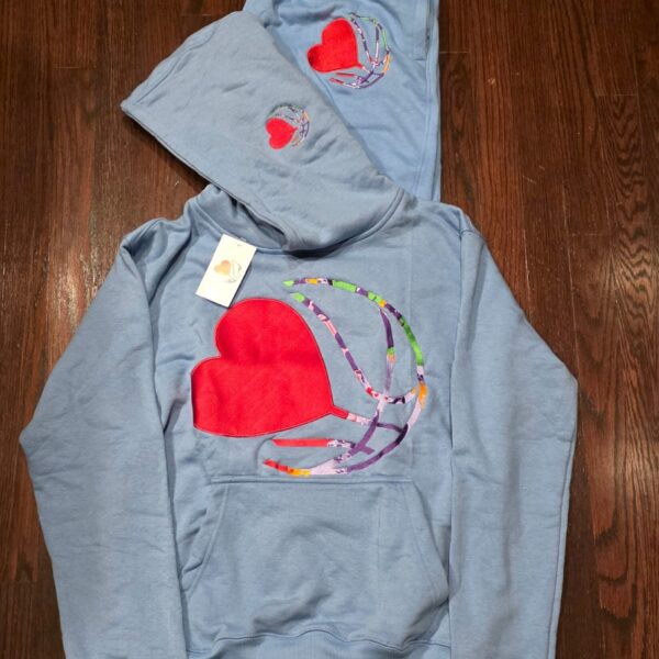 BLUE CLASSIC SWEATSUIT (LOGO)
