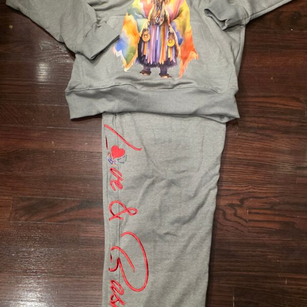 GREY GOAT SWEATSUIT (EMBROIDERED)