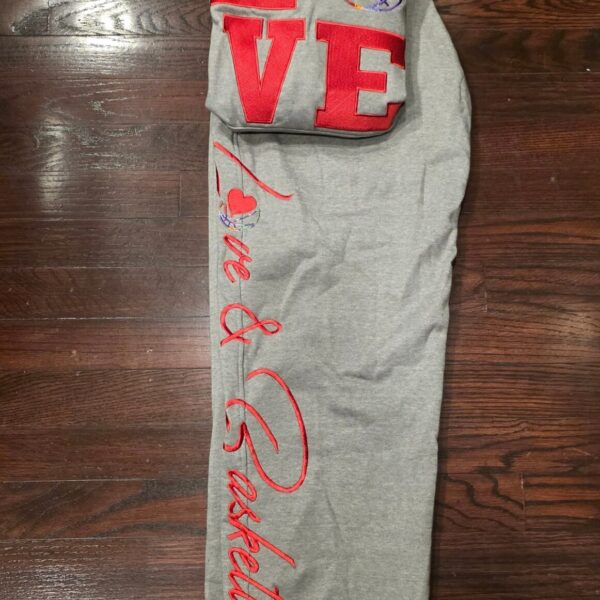 GREY SIGNATURE SWEATSUIT (EMBROIDERED)